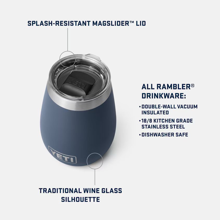 Rambler 10 oz Wine Tumbler MS